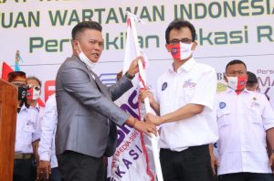 Read more about the article Ketua SMSI Bekasi Raya Pers Harus Menyuarakan Pembagunan