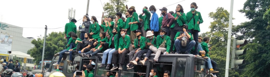 Read more about the article BEM Kembali Turun Ke Jalan 20 Oktober 2020 Untuk Demonstrasi Tolak UU Cipta Kerja