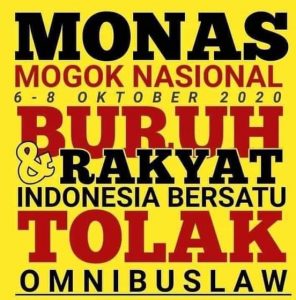 Read more about the article Dua Juta Buruh Siap Mogok Nasional Tgl 6-8 Oktober 2020
