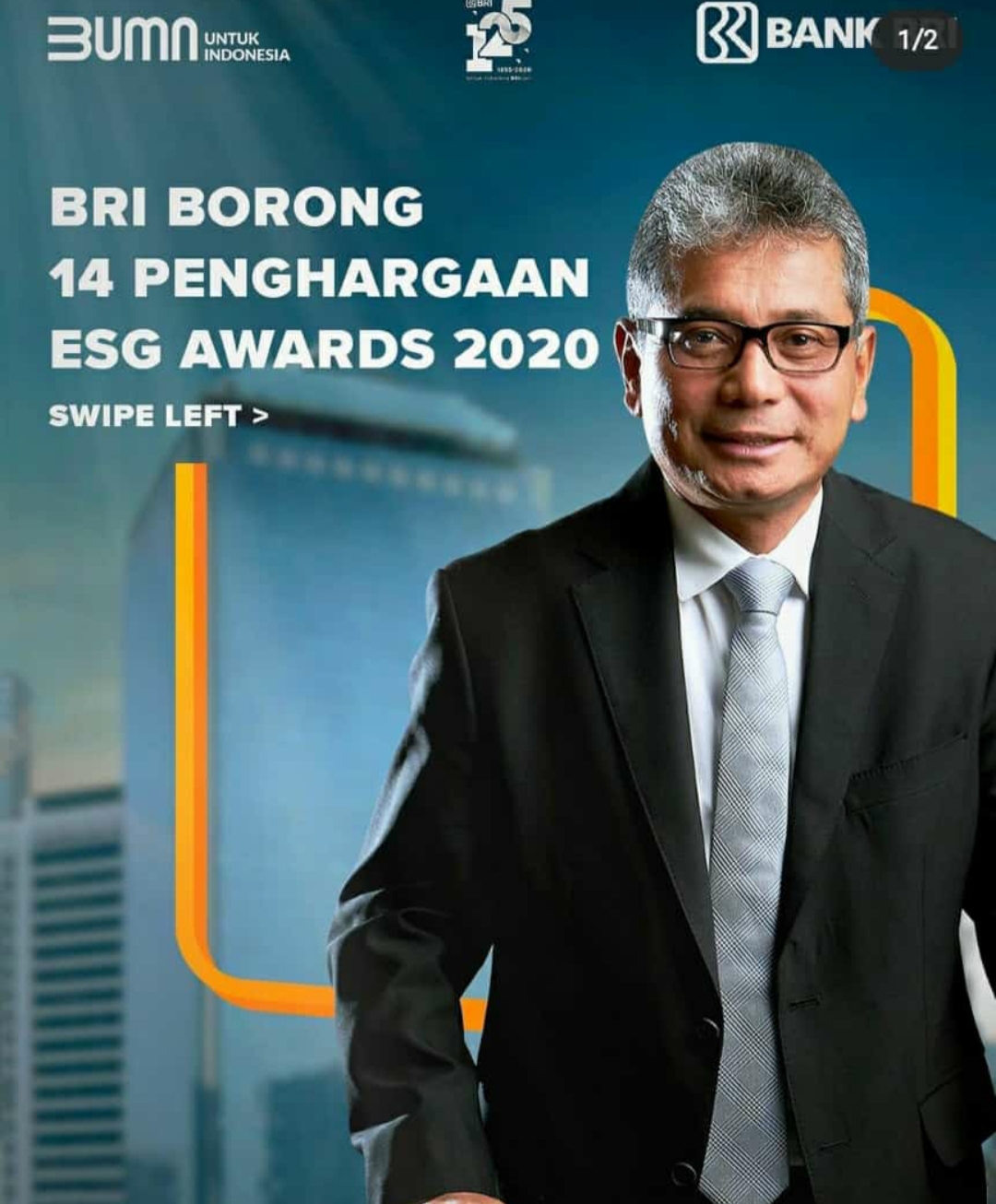 You are currently viewing Luar Biasa Bank BRI Borong 14 Penghargaan Terbaik Ajang ESG Awards 2020