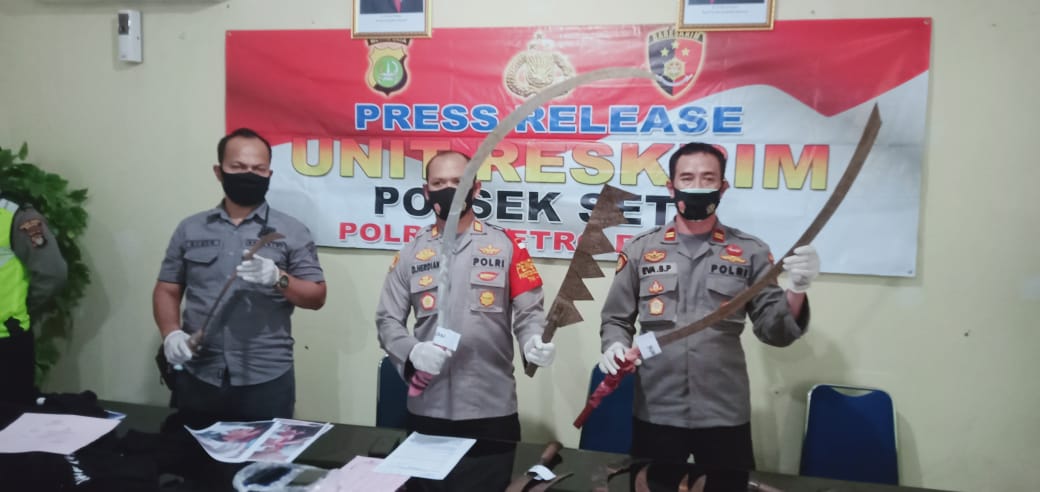 Read more about the article PelakuTawuran Berhasil Di Bekuk Unit Reskrim Polsek Setu