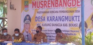Read more about the article Desa Karang Mukti Kec Karang Bahagia Kab Bekasi Gelar Musyawarah Rencana Pembangunan Desa