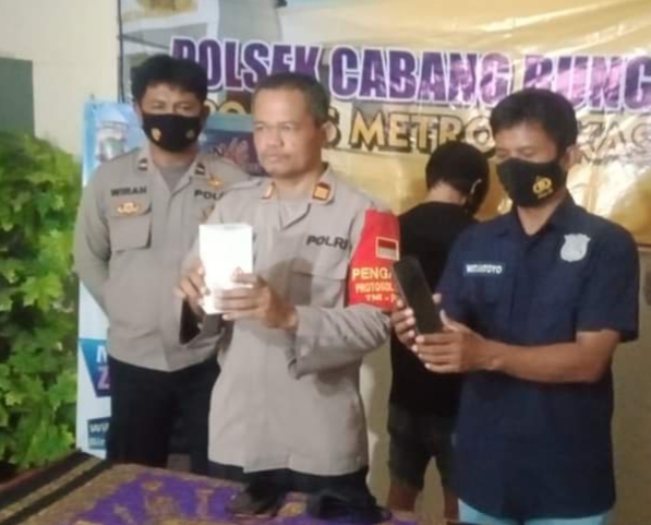 You are currently viewing Reskrim Polsek Cabangbungin Berhasil Meringkus Pelaku Jambret