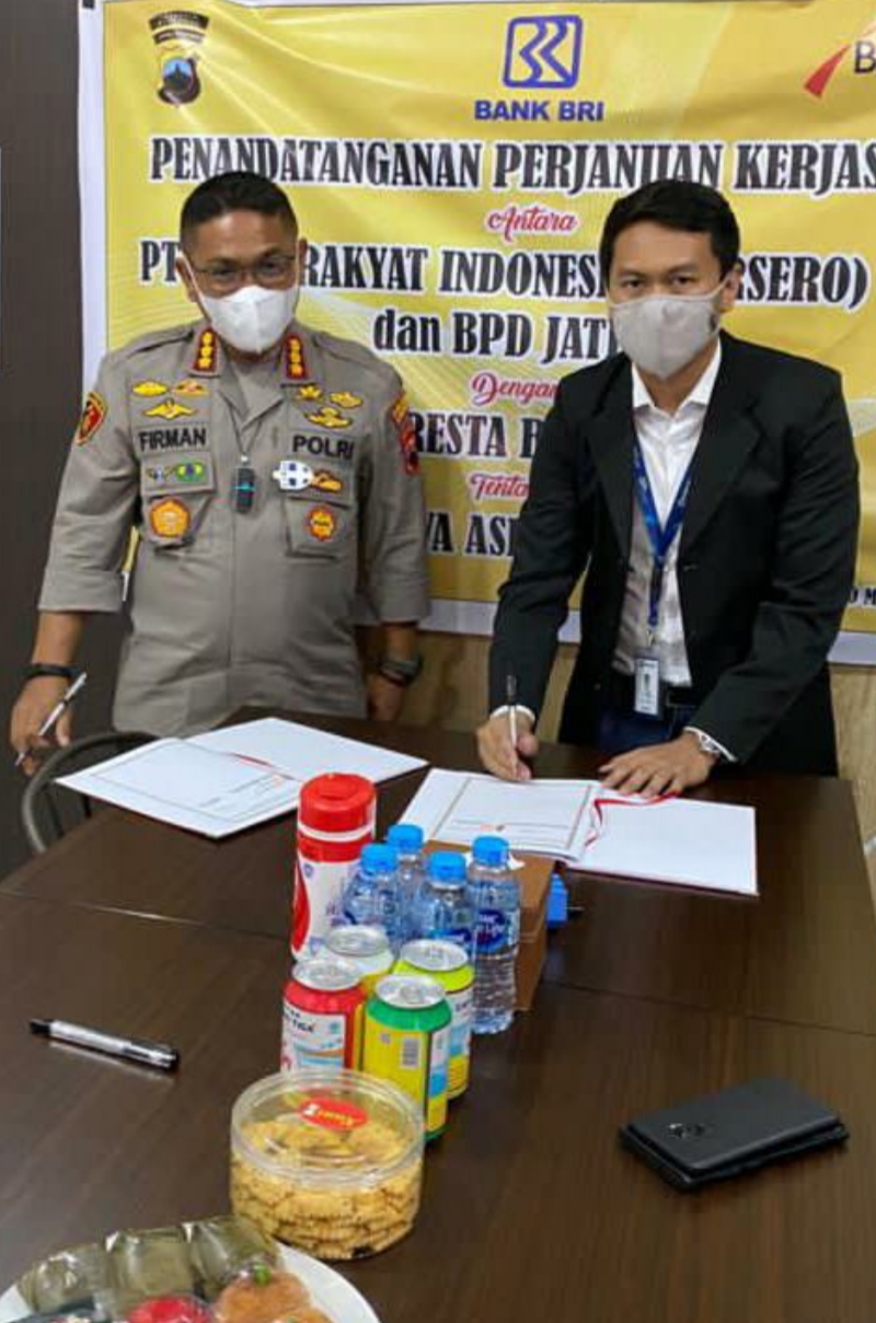 Read more about the article Bank BRI Cabang Purwokerto Menemui Kapolres Banyumas Lanjutkan Kerjasama