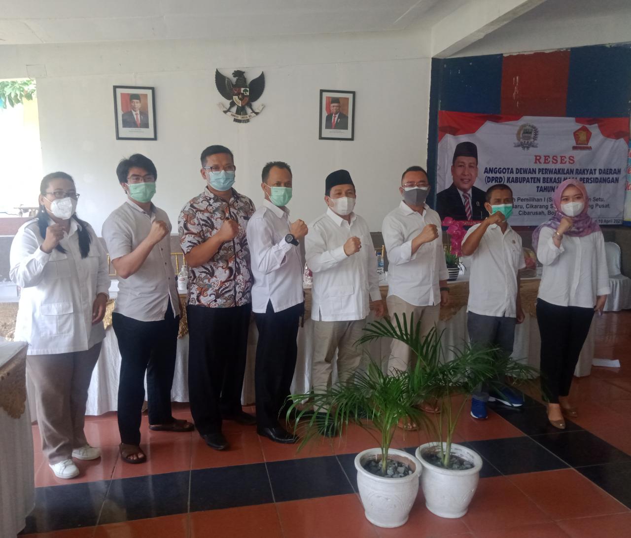 Read more about the article Anggota DPRD Kabupaten Bekasi Adakan Reses Masa Persidangan Pertama Tahun 2021
