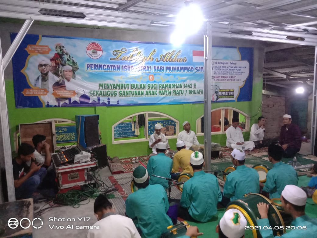 Read more about the article Peringati Isra Mi’raj Majlis Ta’lim Abul Aytam Walmasakin