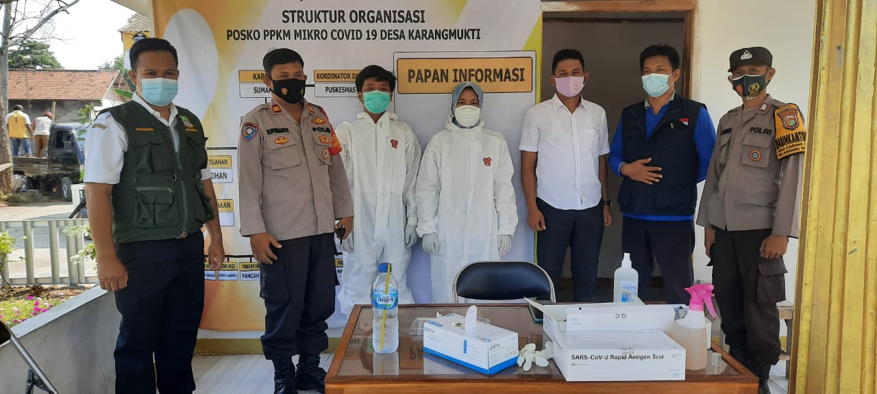 Read more about the article Desa Karangmukti Menjalankan Kegiatan Program PPKM Mikro