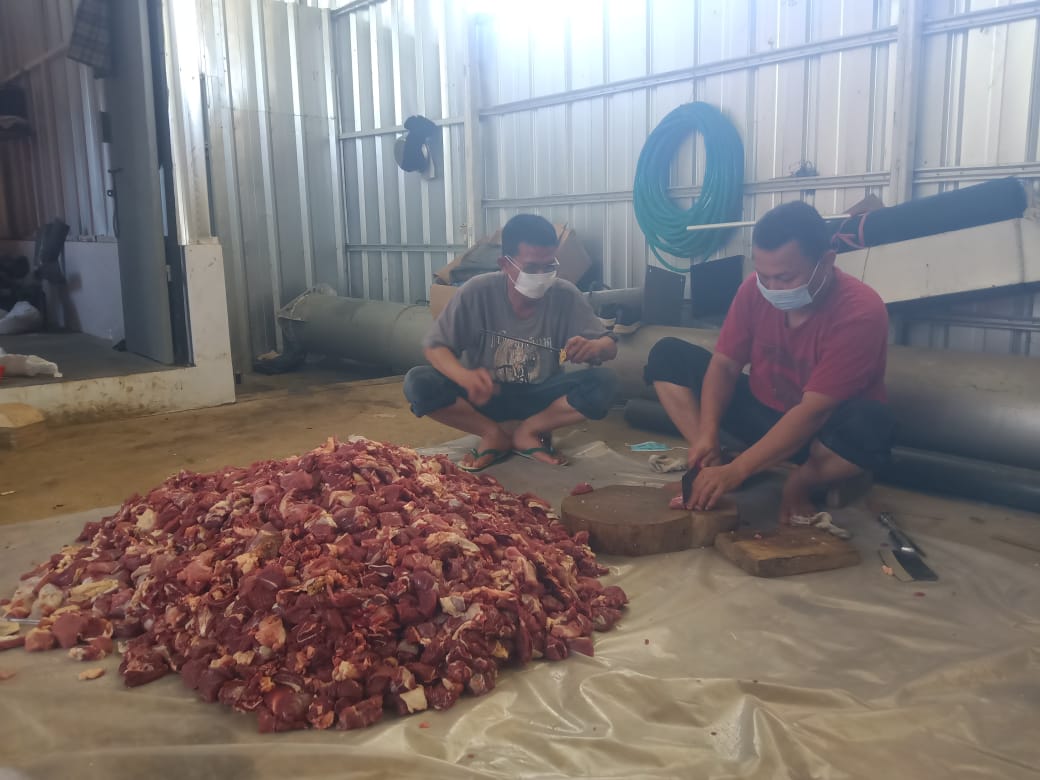Read more about the article Segenap Keluarga Besar Mediapasti.Com Sembelih Hewan Qurban Sesuai Prokes.