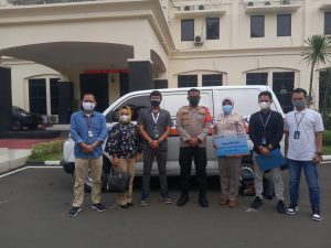 Read more about the article BRI Kantor Cabang Cikarang Berikan Bantuan CSR Mobil Ambulance Ke Polresta Metro Bekasi