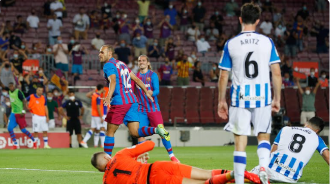 Read more about the article Laga Pertama di La Liga, Barcelona Main Bagus Gasak Real Sociedad 4-2