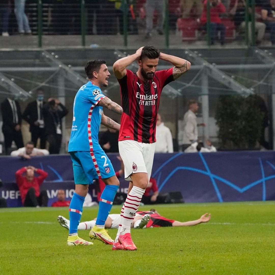Read more about the article Ac Milan Menerima Kekalahan di Kandang dari Atletico Madrid pada Lanjutan Fase Grup Liga Champions
