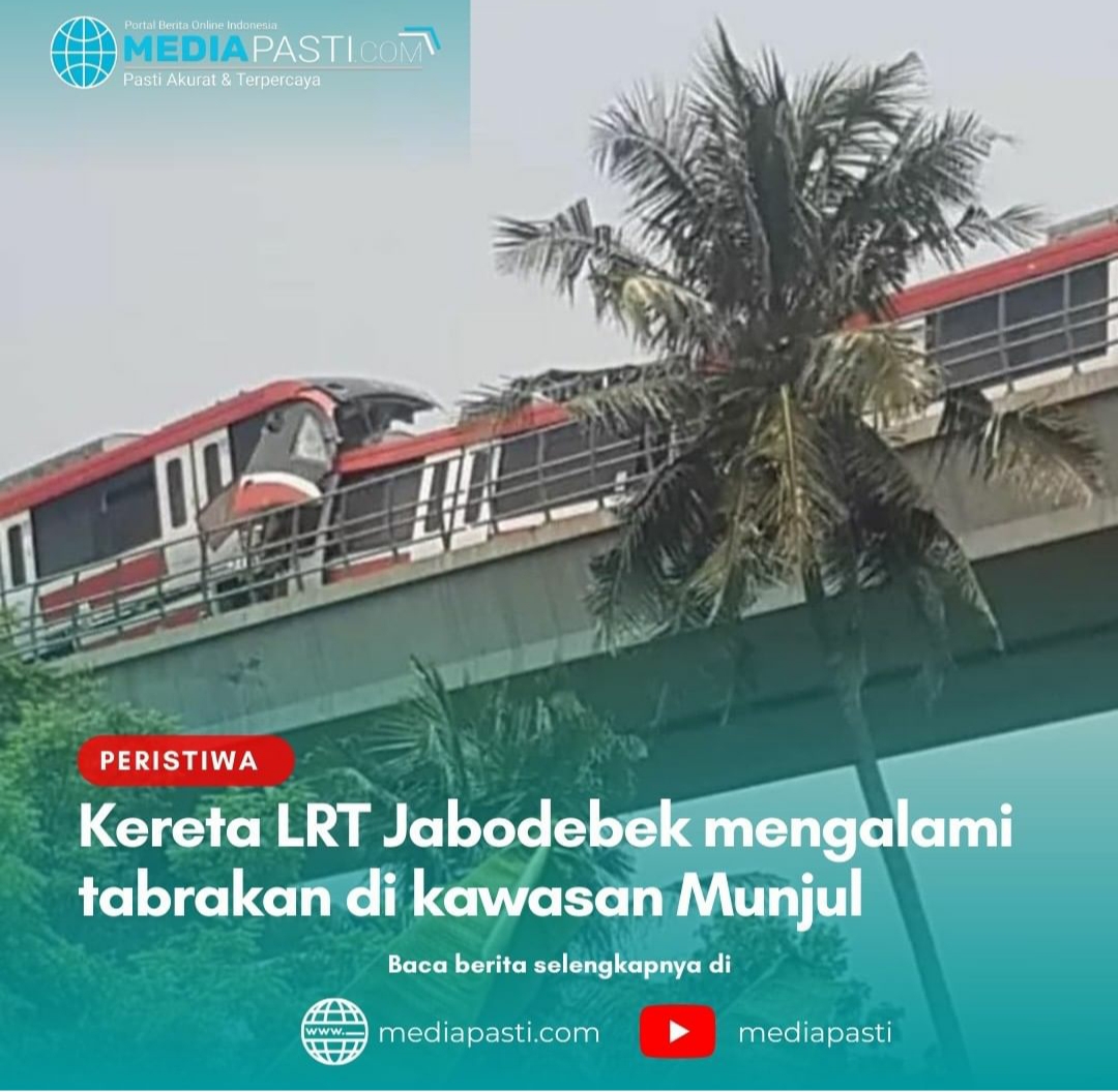 Read more about the article Viral Kereta LRT Jabodetabek Terjadi Tabrakan di Jalur Layang Cibubur