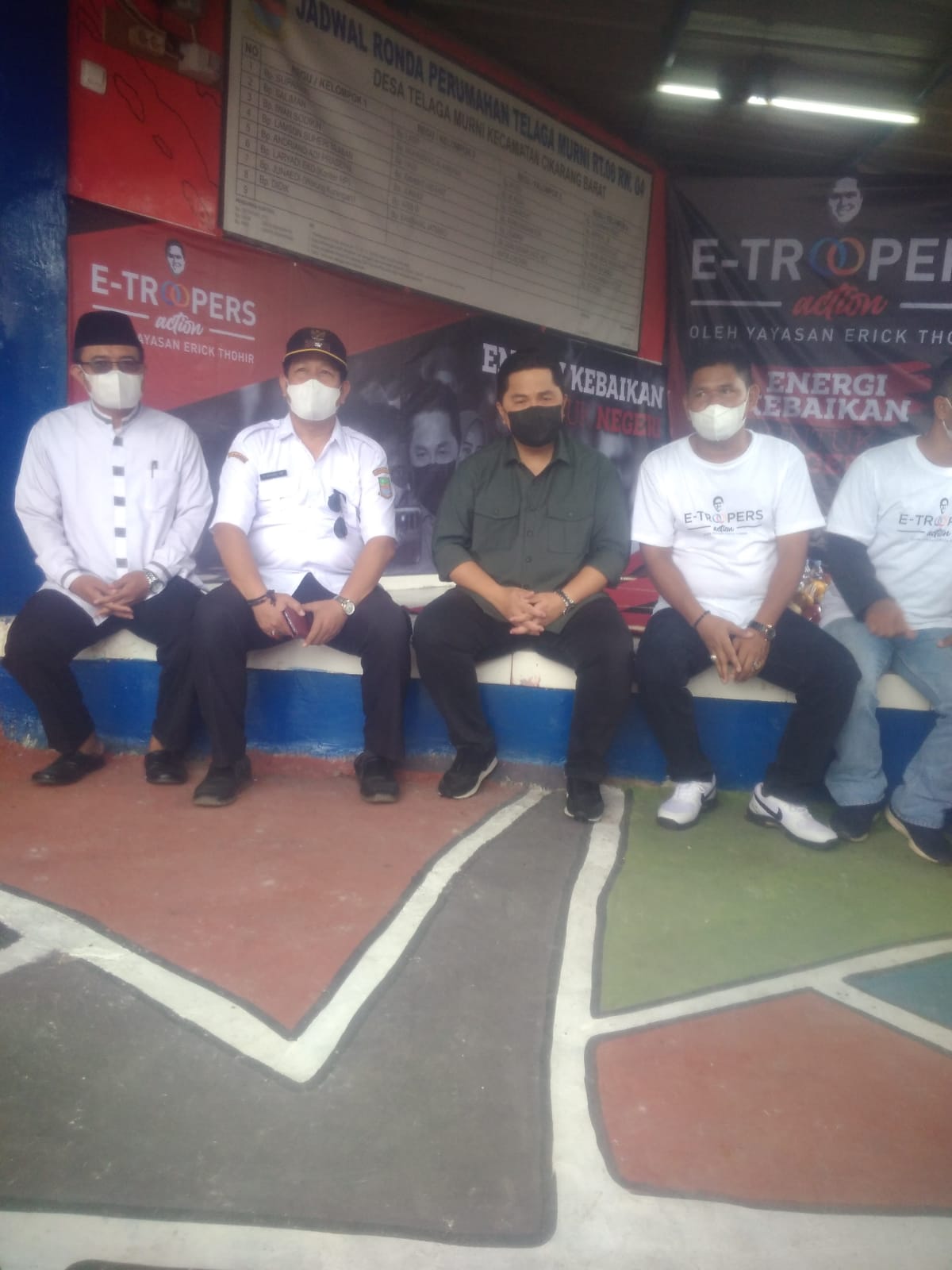 Read more about the article Mentri BUMN Erick Thohir Kunjungan ke Yayasan E Tropers