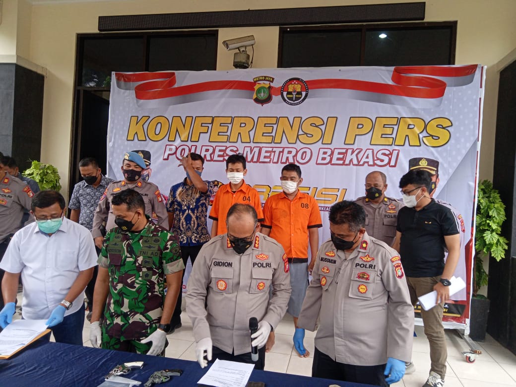 Read more about the article Pengungkapan Pencurian Dengan Pemberatan Pelaku Ganjal ATM Di Wilayah Hukum Polres Metro Bekasi