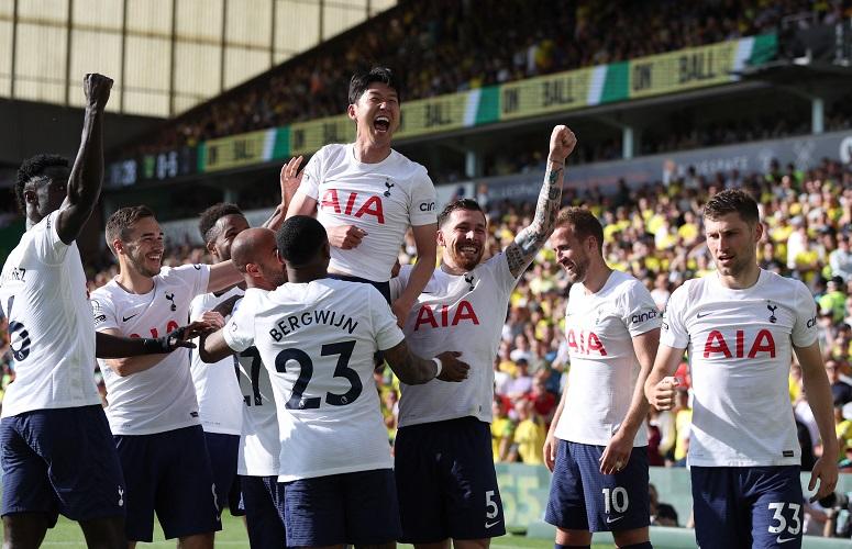 Read more about the article Hasil Norwich City vs Tottenham: Pesta 5 Gol, The Lilywhites Tembus Liga Champions