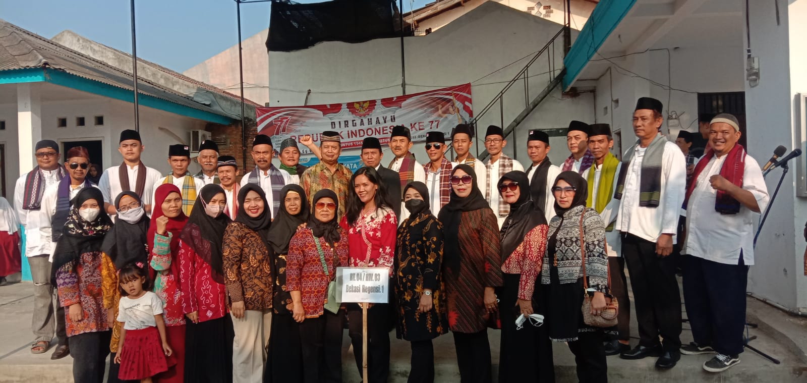 Read more about the article Upacara HUT RI Ke 77 di Gelar di Perum Regensi 1 Desa Wanasari Kec Cibitung