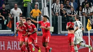 Read more about the article Juventus Takluk Dari Benfica 1-2, Dalam Lanjutan Fase Grup Liga Champions