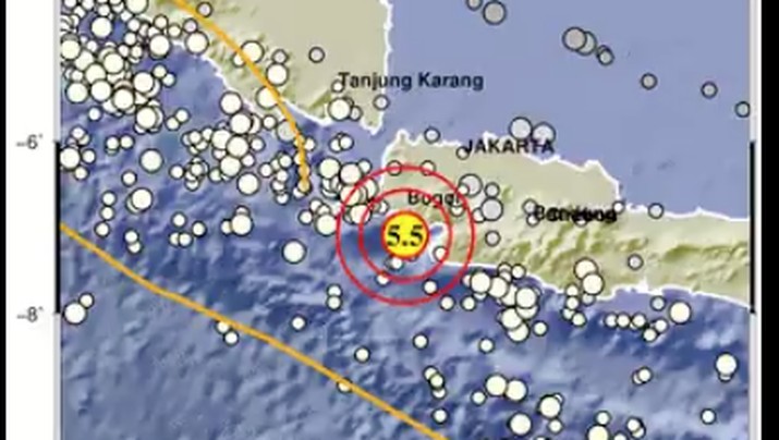 You are currently viewing Gempa M 5,6 Guncang Jakarta, Berpusat di Cianjut, Tidak Berpotensi Tsunami!