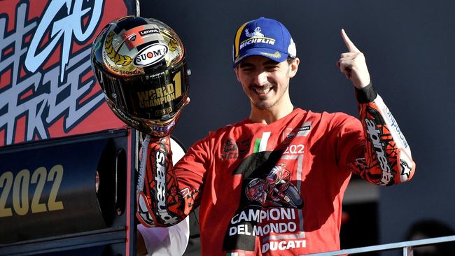 You are currently viewing Francesco Bagnaia Keluar Menjadi Juara MotoGP Valencia 2022