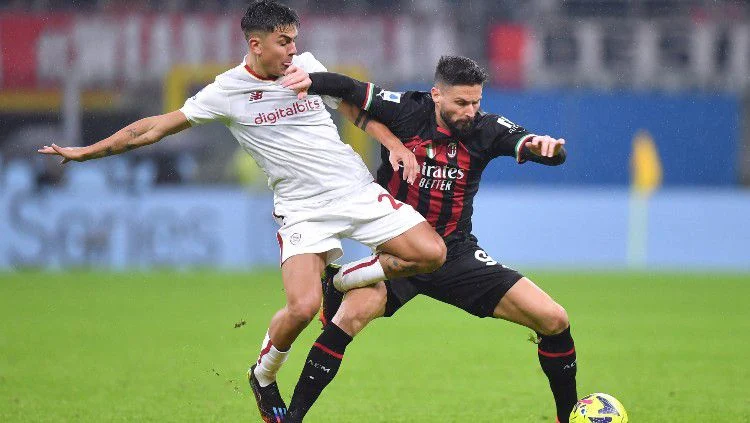 Read more about the article AC Milan VS AS Roma, Keunggulan Dua Gol Dibuang