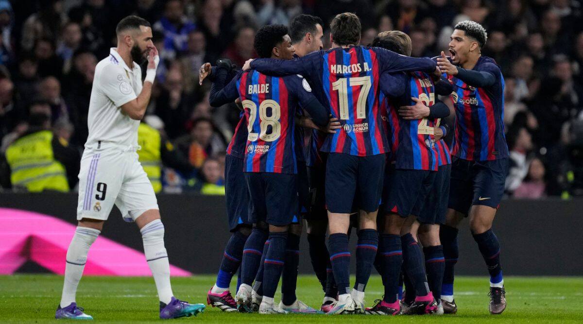 Read more about the article Barcelona Vs Real Madrid : Madrid Tunduk Karena Gol Bunuh Diri