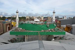 Read more about the article Kubah Masjid Roboh Timpa Jemaah Saat Tarawih di Makassar, 12 Orang Luka Parah