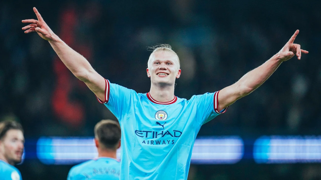 Read more about the article Erling Haaland Cetak 35 Gol di Premier League, Jadi Rekor Baru Dalam Sejarah
