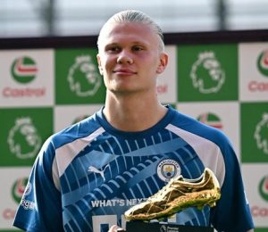 Read more about the article Top Skor Liga Inggris 2022/2023, Erling Haaland!