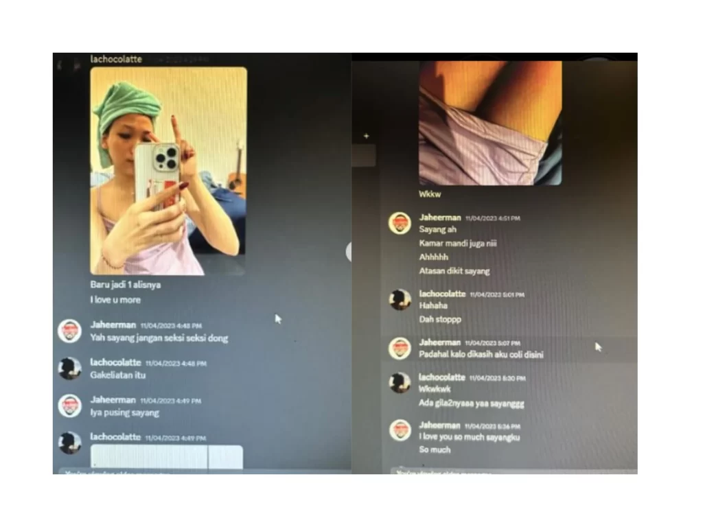 isi chat perselingkuhan pilot dengan pramugari