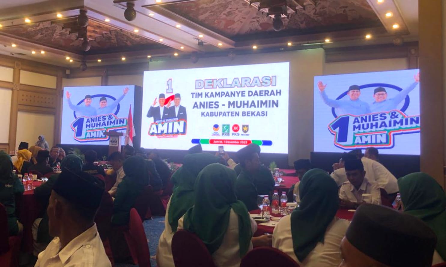 You are currently viewing Program Pemenangan AMIN, Relawan Teti Lestari Ramaikan Deklarasi Tim Kampanye Daerah di Cikarang