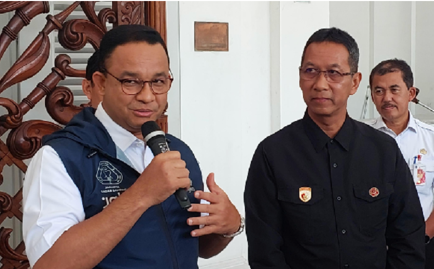 Read more about the article Viral ! Warganet Bandingkan Kinerja Anies Baswedan Dengan PLT Heru Budi