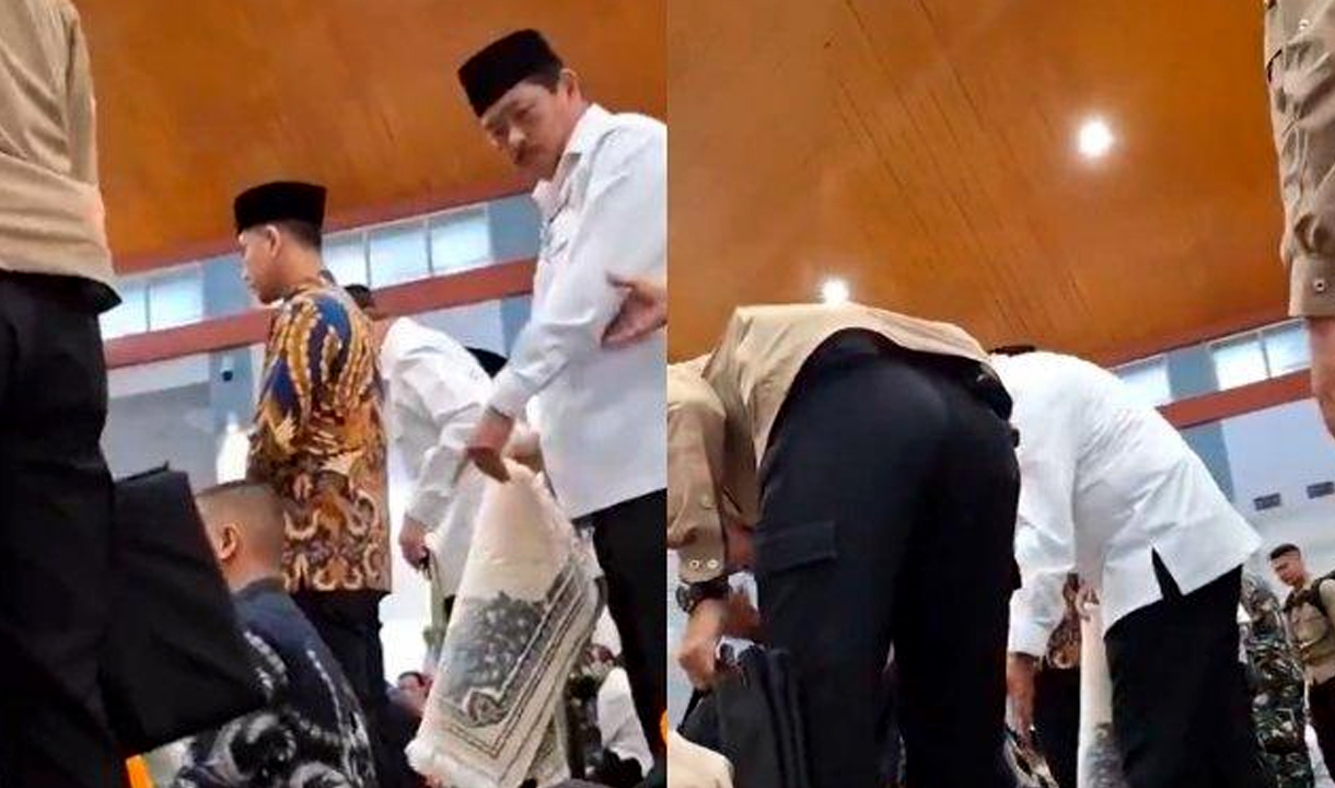Read more about the article Penjelasan Paspampres Soal Video Viral Mengusir Jemaah Lain Saat Gibran Salat Jumat