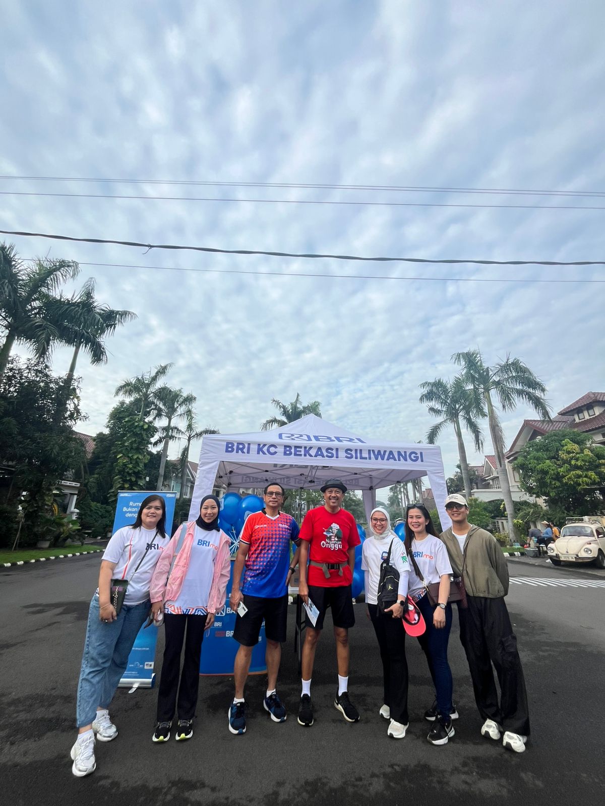 Read more about the article Bank BRI Cabang Bekasi Siliwanggi menggelar ajang ‘Car Free Day (CFD) Bareng BRImo