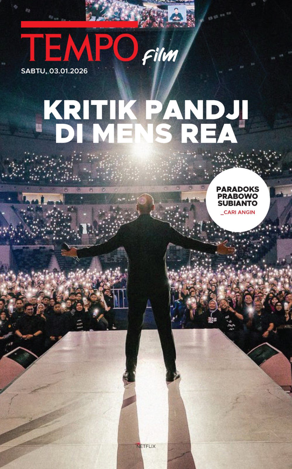 Read more about the article Stand Up Comedy Show “Mens Rea” di Netflix Viral di Media Sosial, Netizen terbagi dua