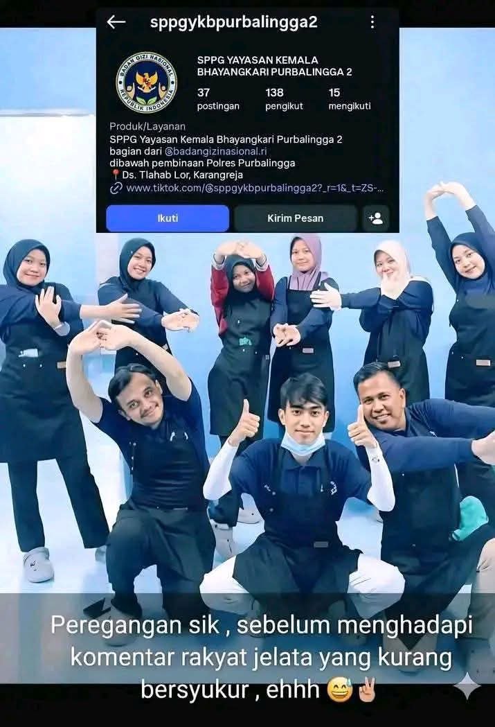 Read more about the article Pegawai SPPG Dipecat usai sebut “Rakyat Jelata Kurang Bersyukur” di Status Whatsapp