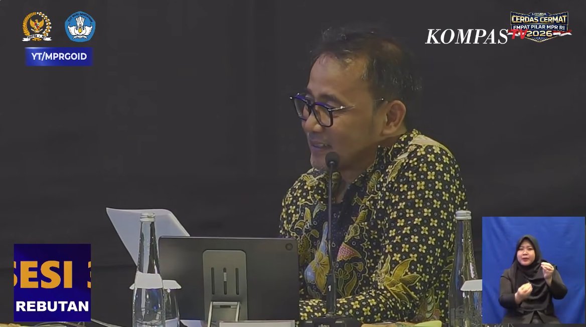 Read more about the article MPR Menonaktifkan MC & Juri Cerdas Cermat MPR RI 2026 Setelah Viralnya Kontroversi dalam Kegiatan Lomba