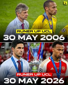 Arsenal Gagal Juara Liga Champions Usai Kalah Adu Penalty dengan PSG, Beberapa Klub Sindir Arsenal