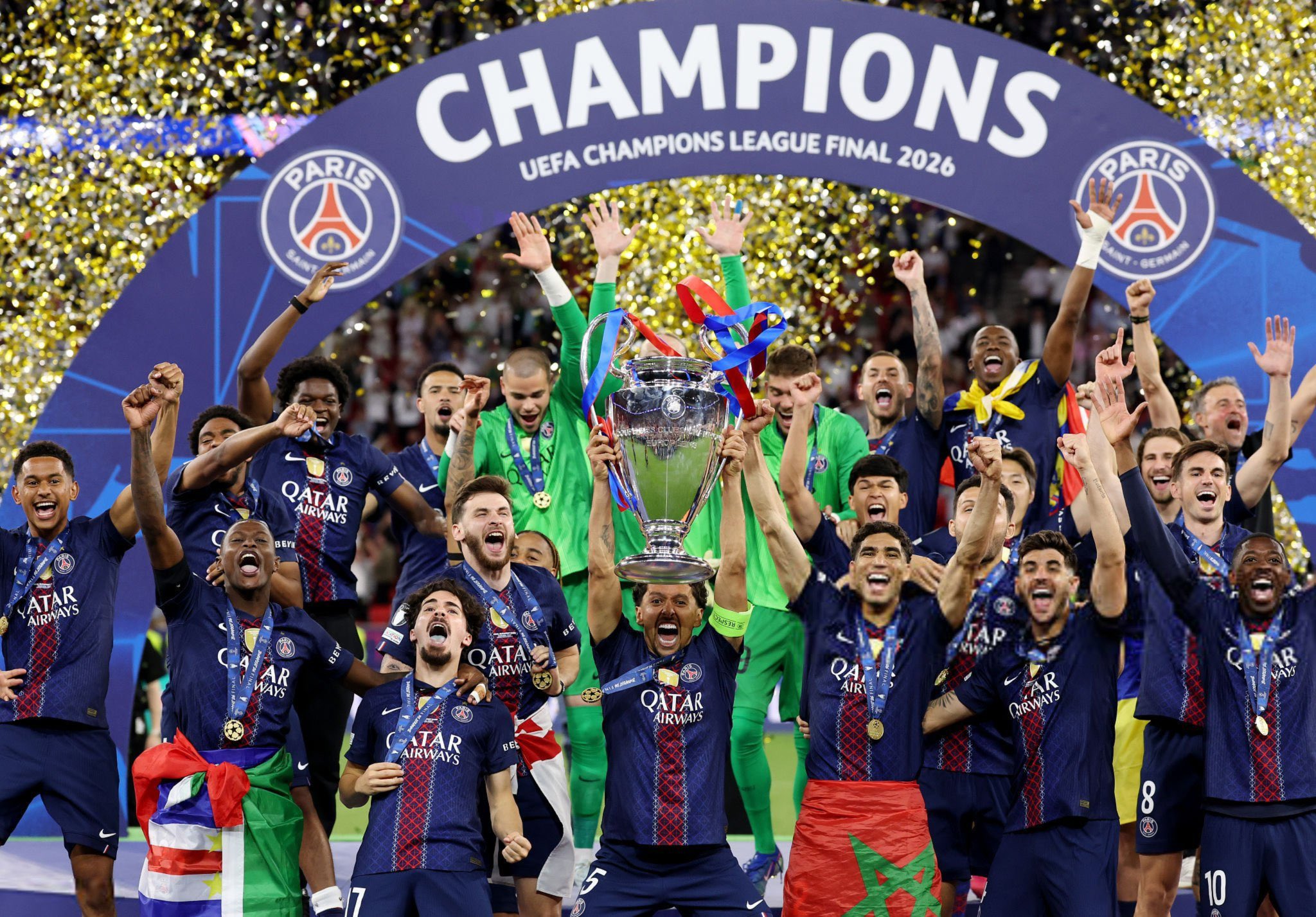 Read more about the article PSG Berhasil Kembali Juara Liga Champions Usai Kalahkan Arsenal 4-3 Lewat Adu Penalty