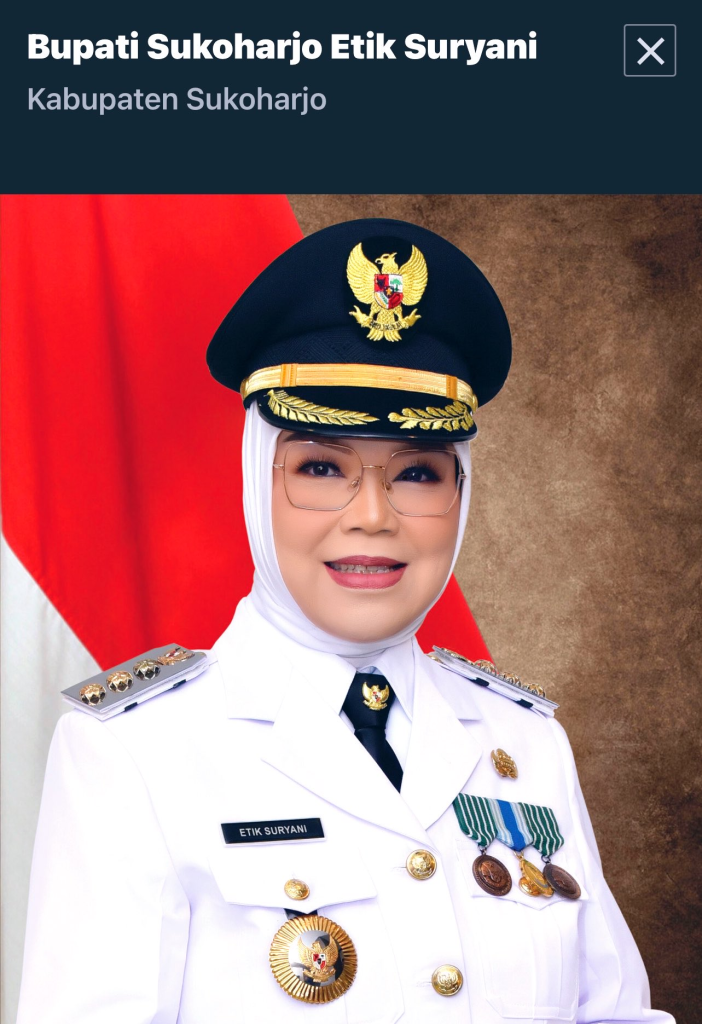 Bupati Sukoharjo