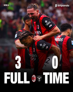AC Milan Menang 3-0 Lawan Lecce